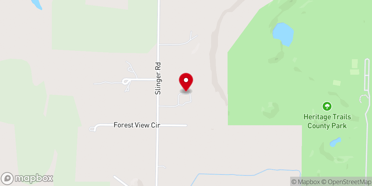 Map showing location of Cedar Springs Outdoor Adventure Day Camp