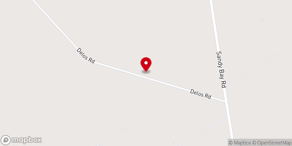 Map showing location of Sandy Bay PH Church