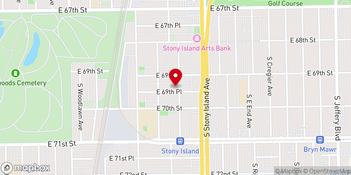 Map showing location of Celestial Church of Christ- St. Michael Parish
