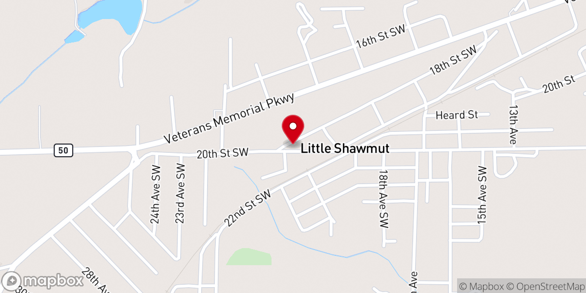 Map showing location of Berean Church International