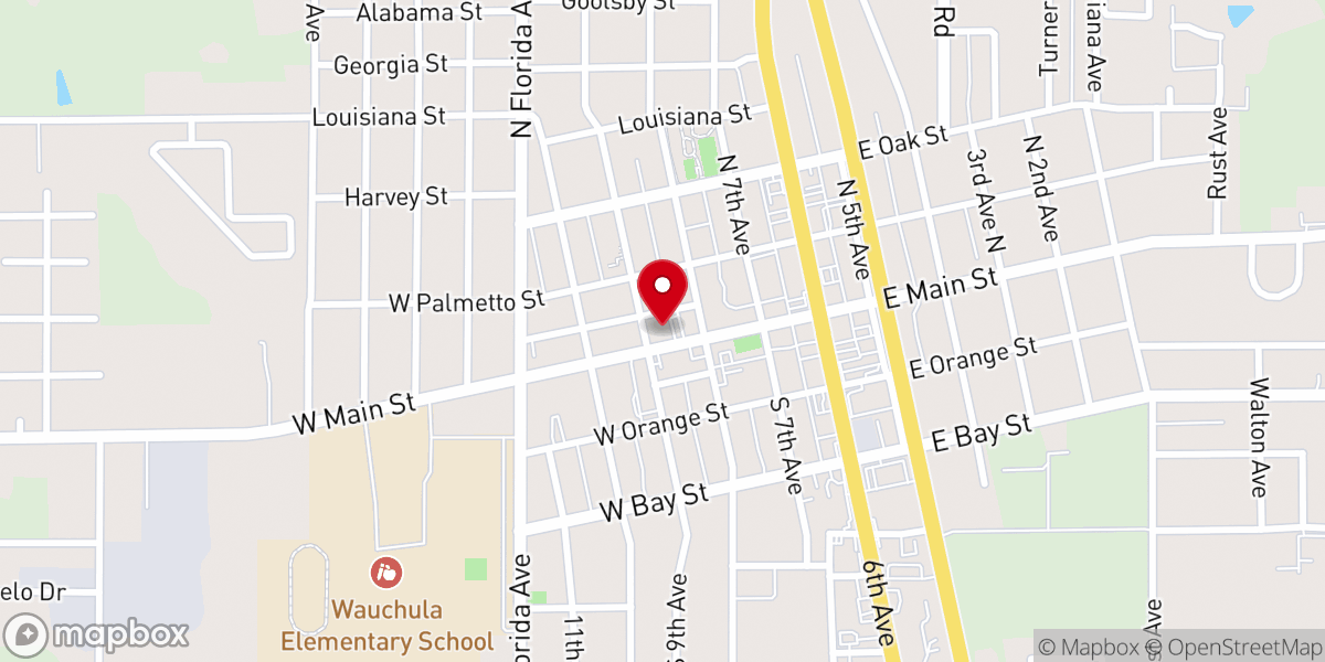 Map showing location of Iglesia Cristiana El Remanente
