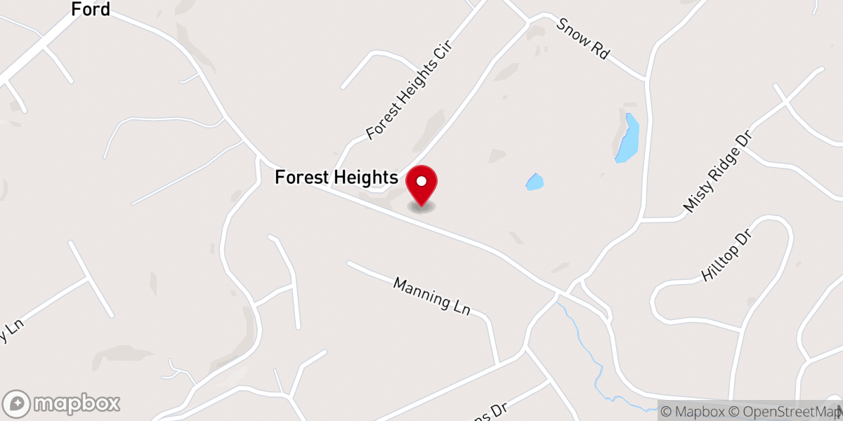 Map showing location of Lee Heights Baptist Church