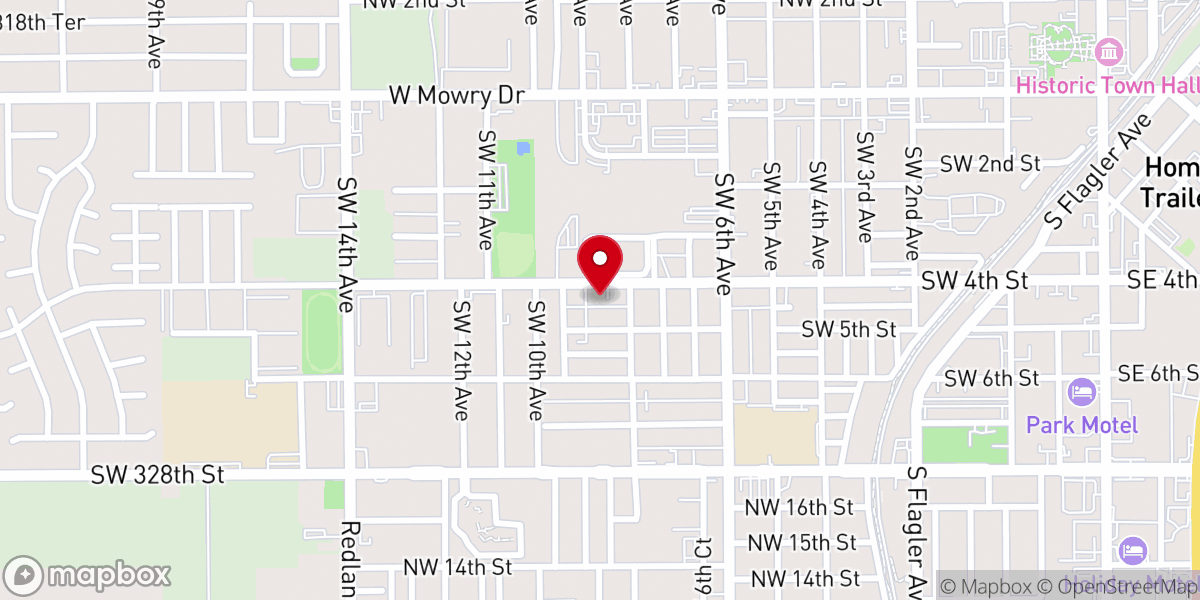Map showing location of House of God Pentecostal Church