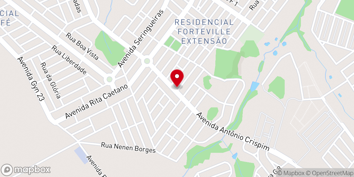 Map showing location of Igreja Universal - Santa Fé