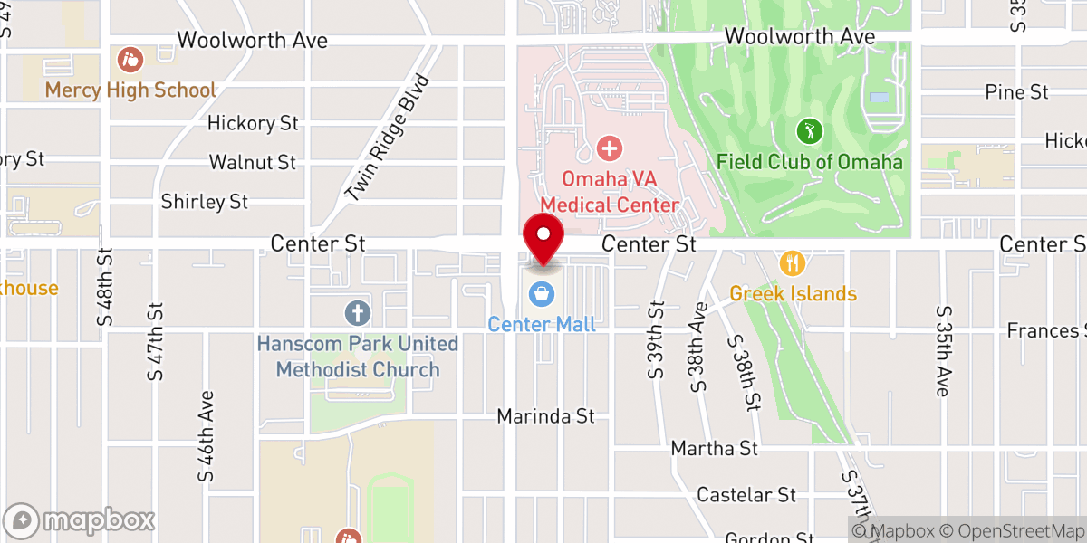 Map showing location of Apostolic Life Center