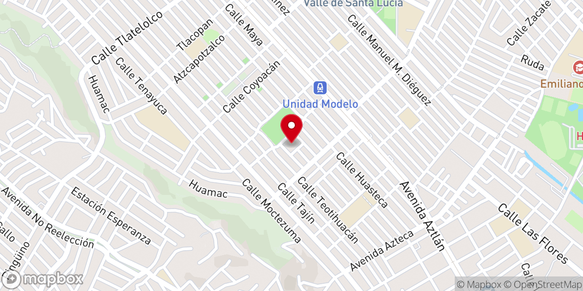 Map showing location of Parroquia Santa María Reina De Monterrey AR