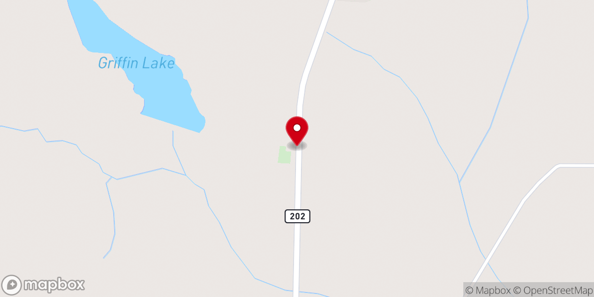 Map showing location of Union HIll Missionary Baptist Church