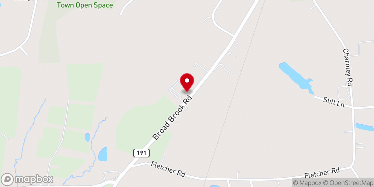 Map showing location of Agape Romanian Church, CT