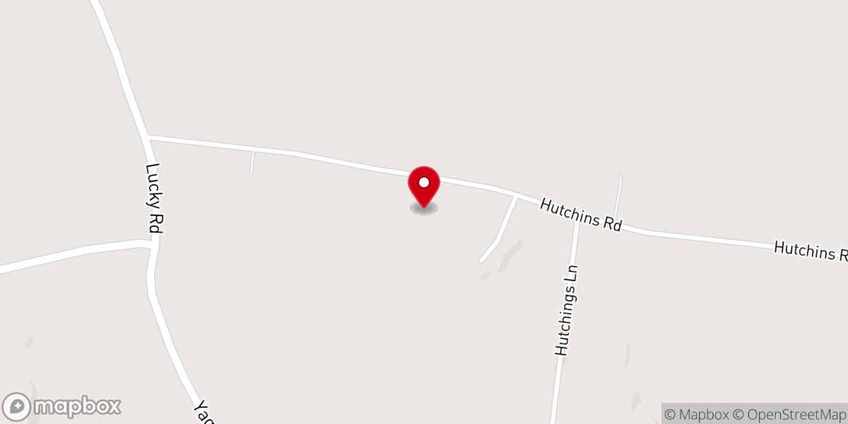 Map showing location of Faith Chapel Church