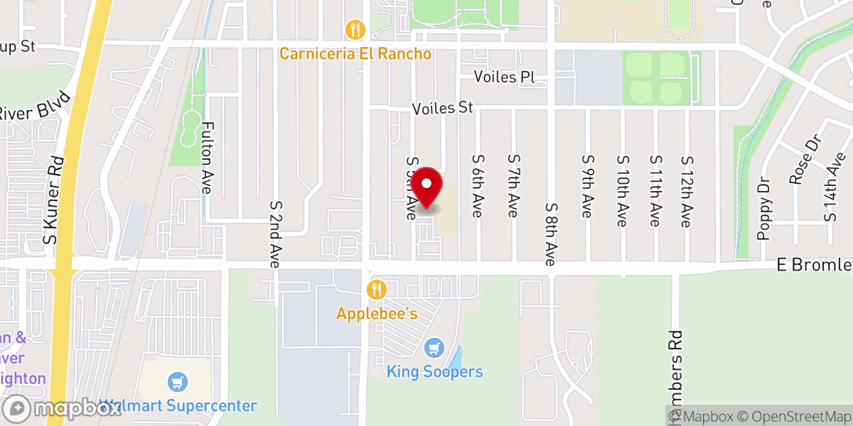 Map showing location of Brighton Adventist Academy