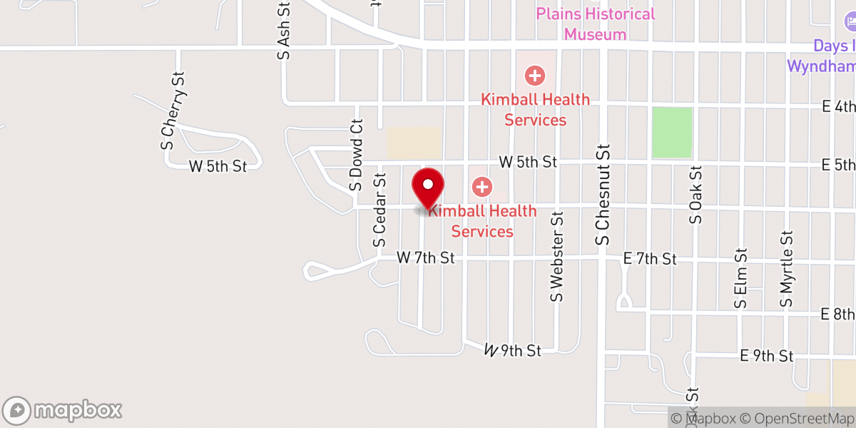 Map showing location of St Johns Lutheran Church