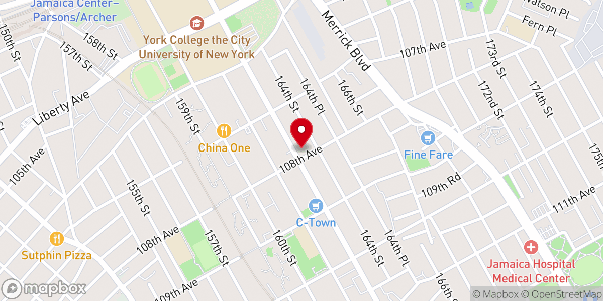 Map showing location of Lebanon Lodge