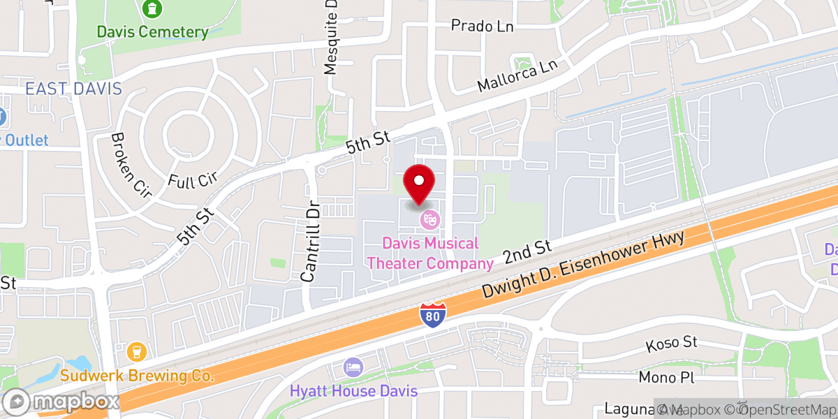 Map showing location of Gracepoint Davis Church