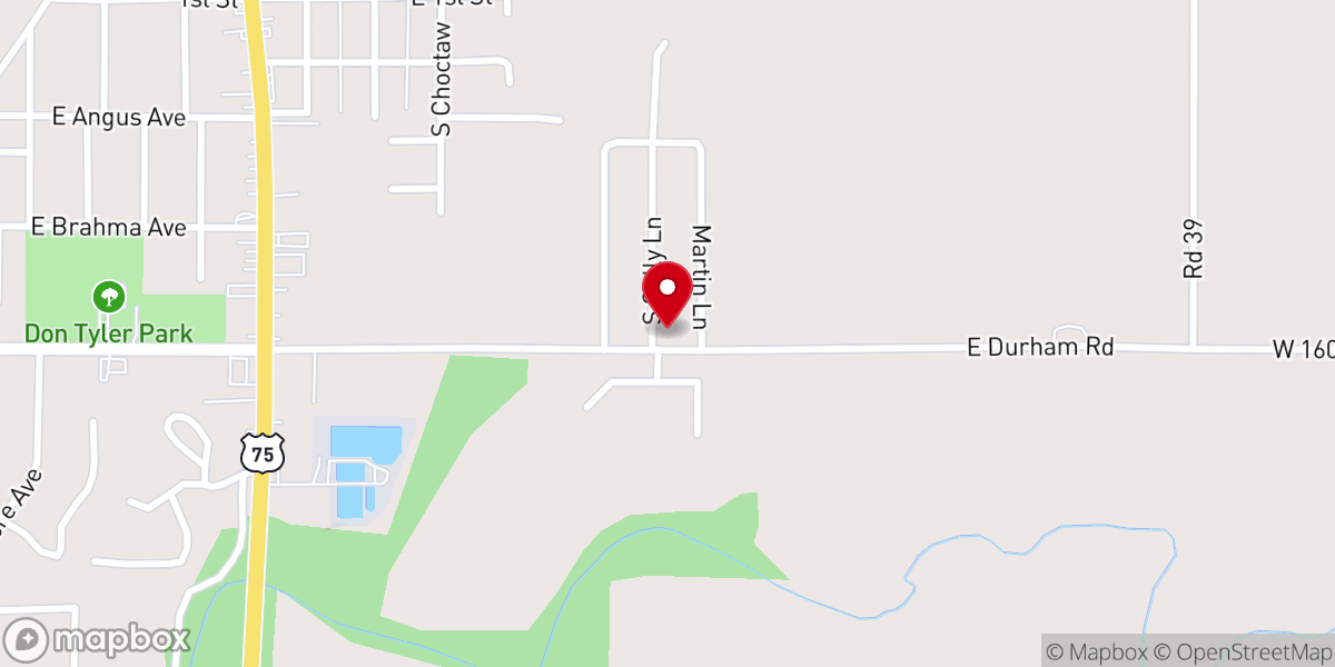 Map showing location of H2O Church, Inc.