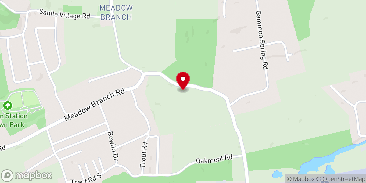 Map showing location of Community Chapel Missionary Baptist Church