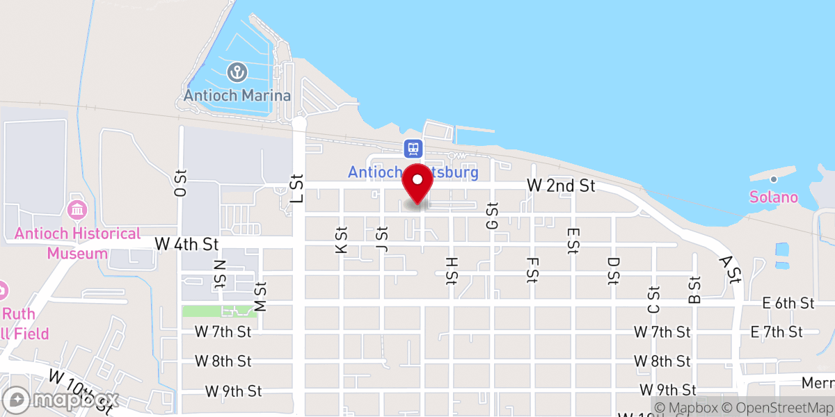 Map showing location of All Love