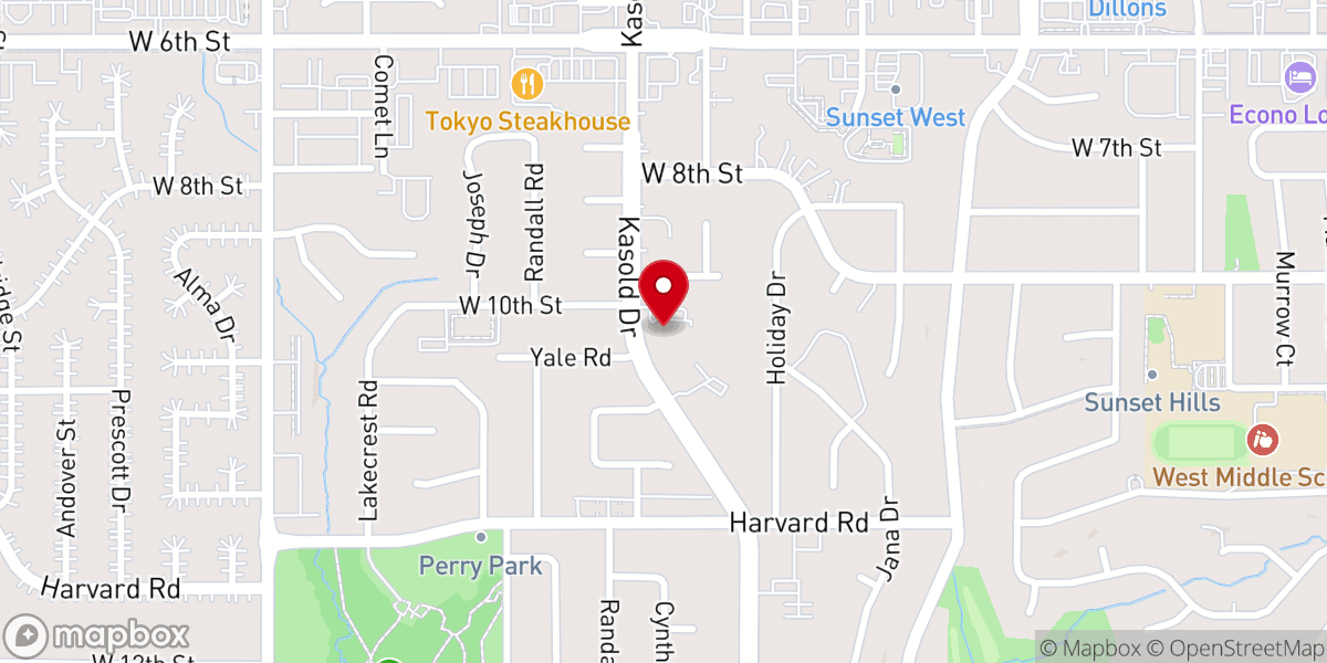 Map showing location of Free State Church