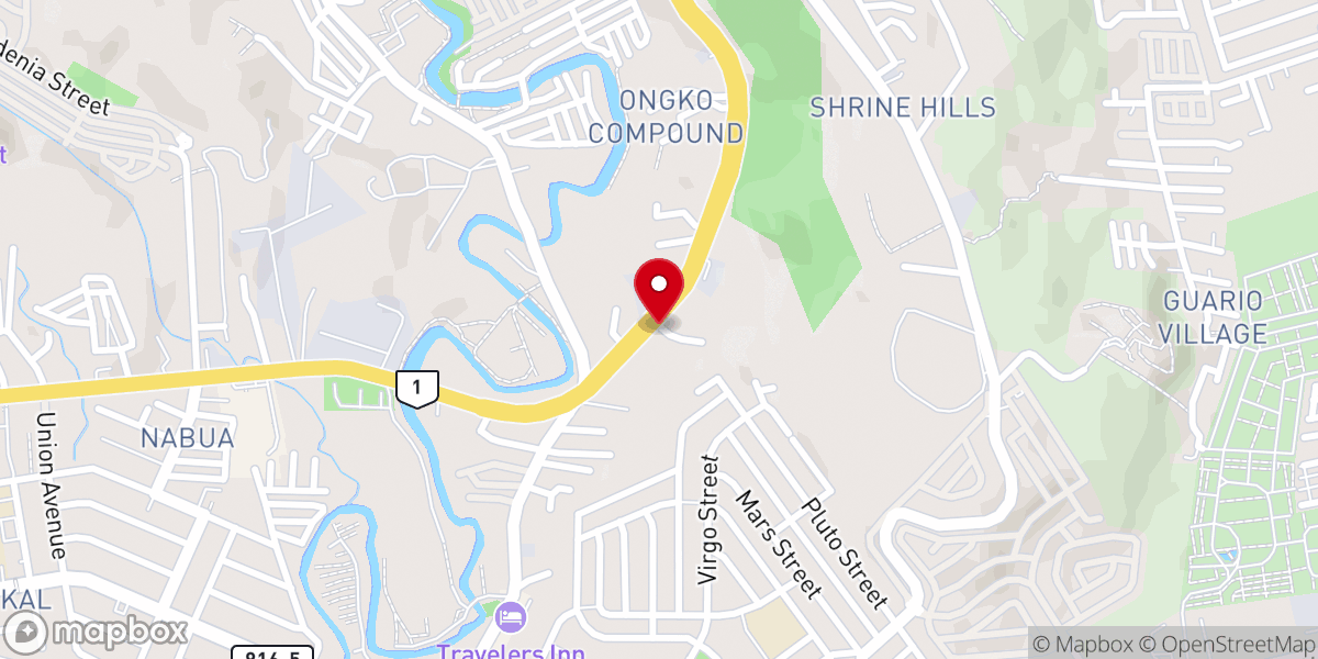Map showing location of Our Lady of Immaculate Conception Matina