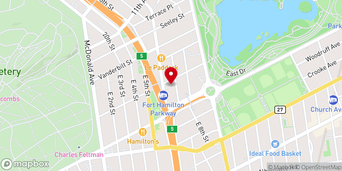 Map showing location of Church of the Holy Apostles