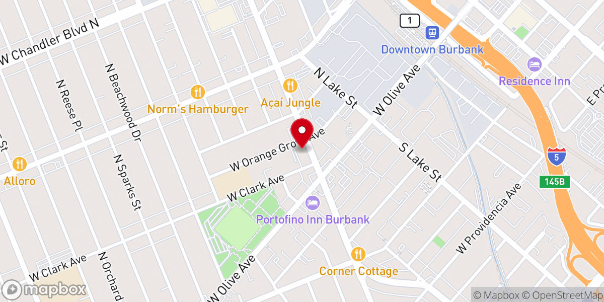 Map showing location of Life150 Church