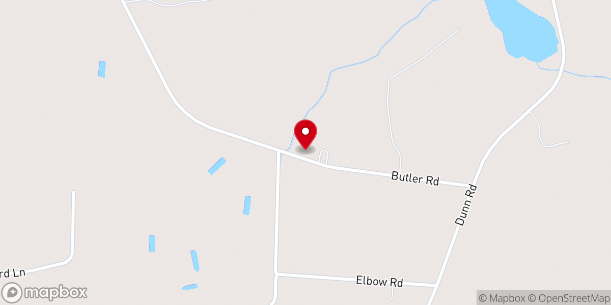 Map showing location of Honeycutt Paul E Rev