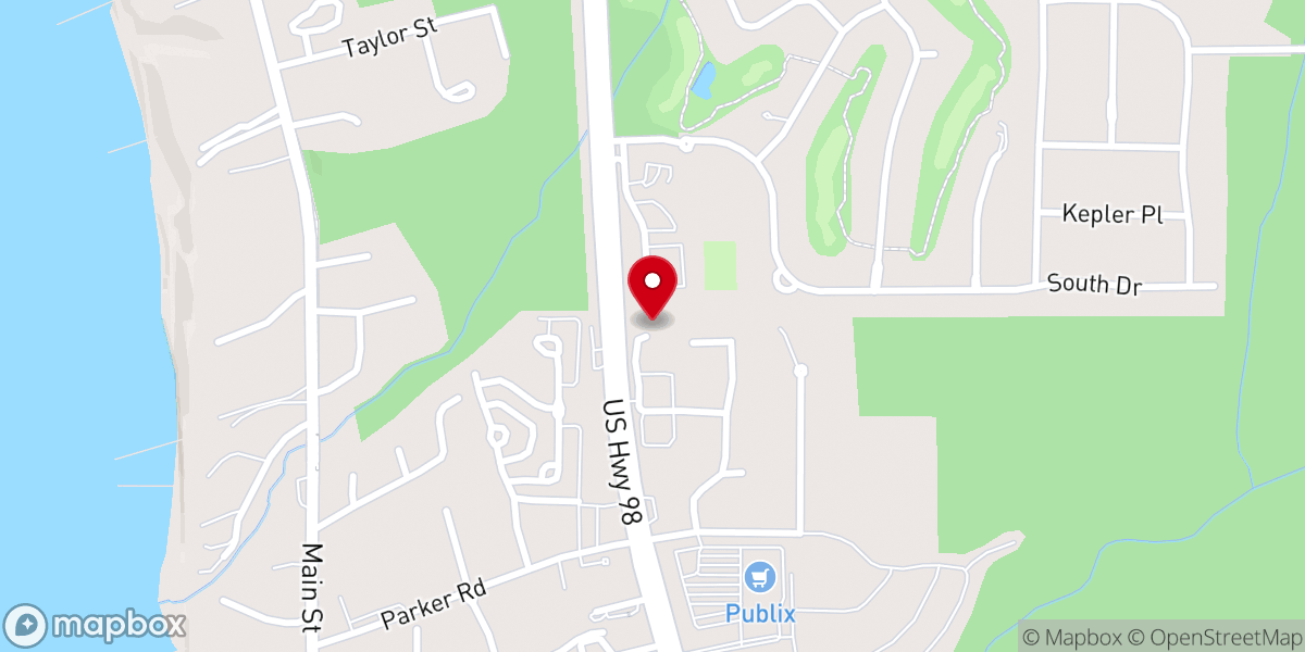 Map showing location of Fairhope Seventh-Day Adventist Church
