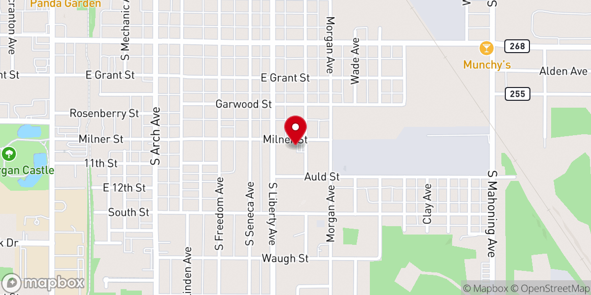 Map showing location of Alliance Believer's Church