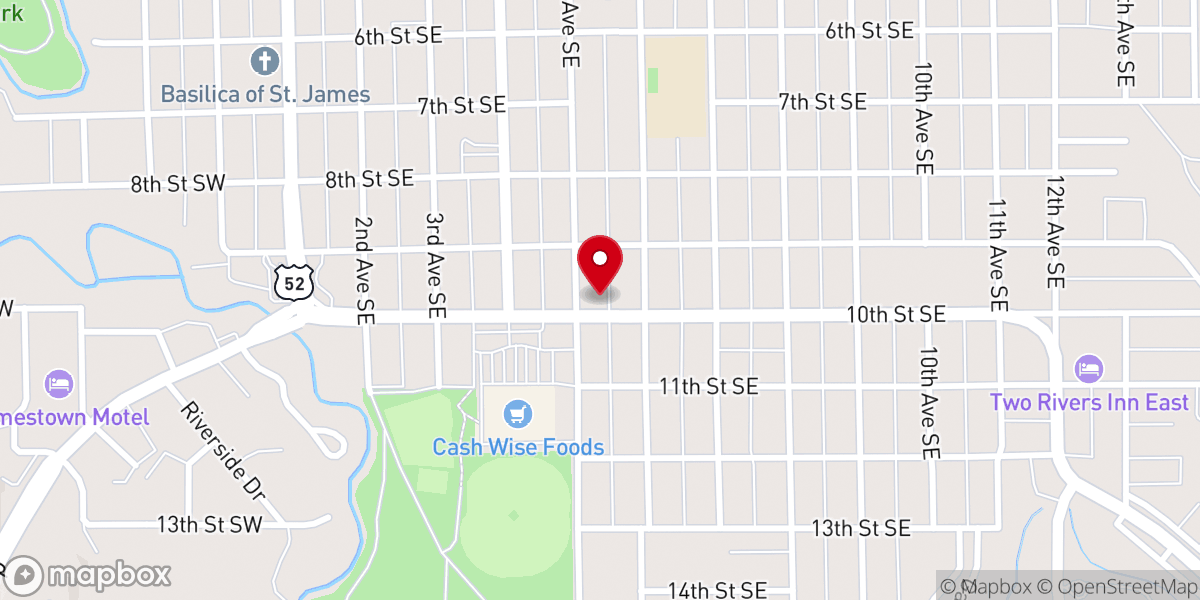 Map showing location of Chinese Dragon Inc