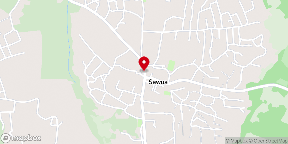 Map showing location of St. Andrew Methodist Church