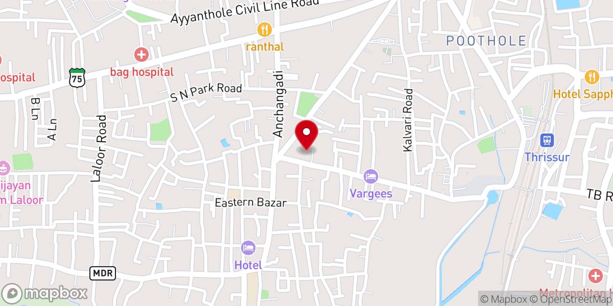 Map showing location of SHALOM REVIVAL ASSEMBLY