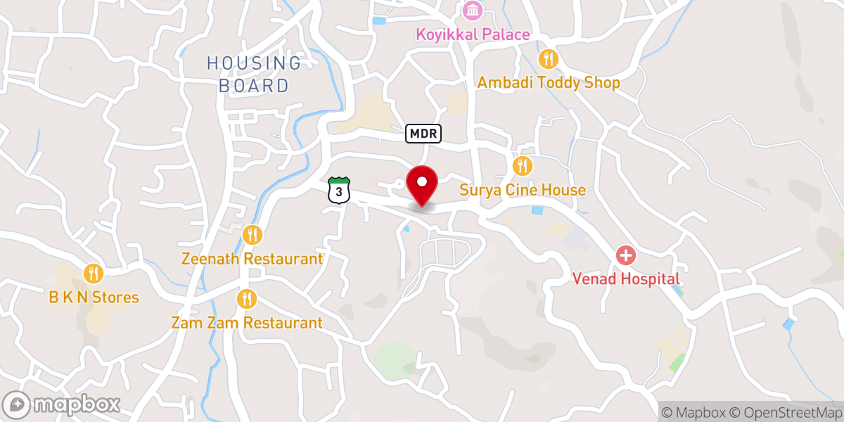 Map showing location of Hilltown Ministries