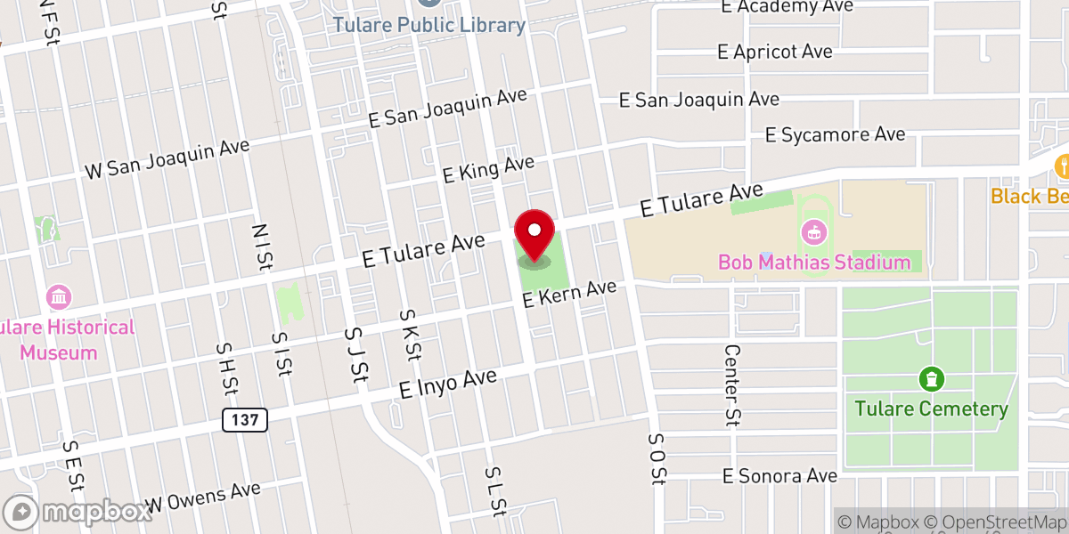 Map showing location of Zumwalt Park