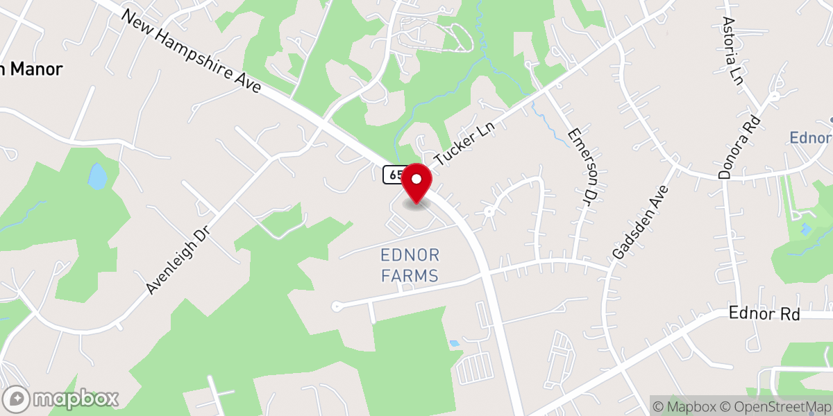 Map showing location of Ashton United Methodist Church