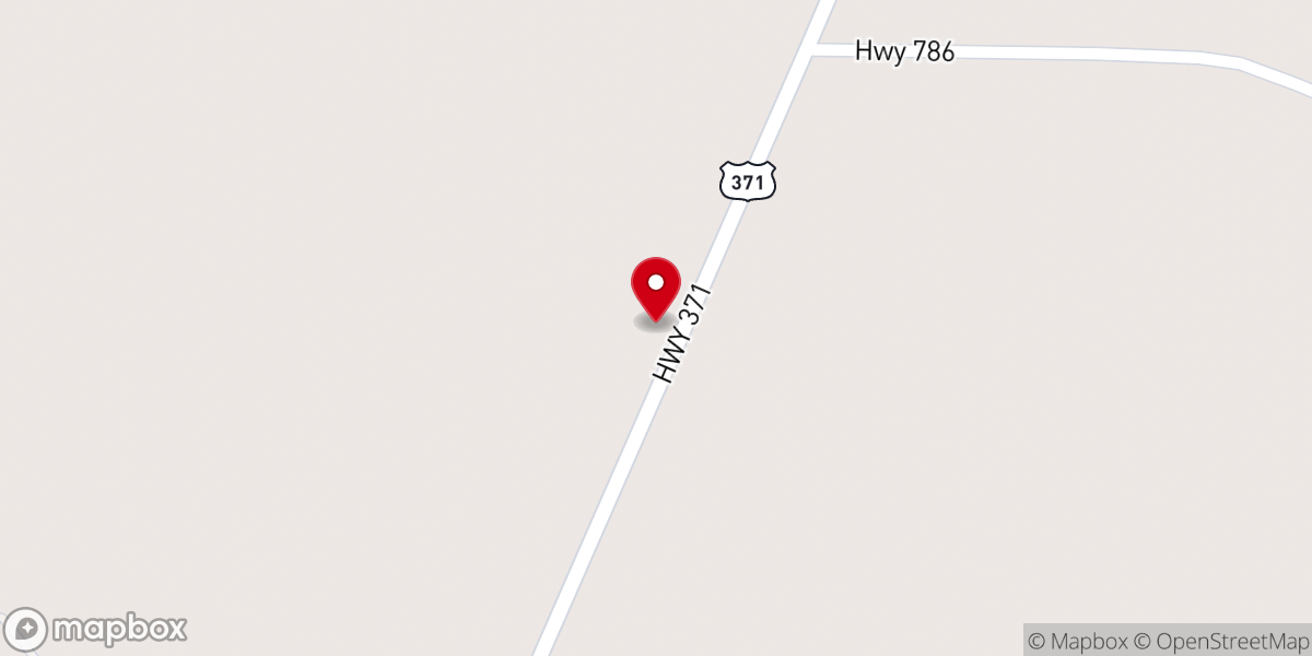 Map showing location of Elizabeth Baptist Church
