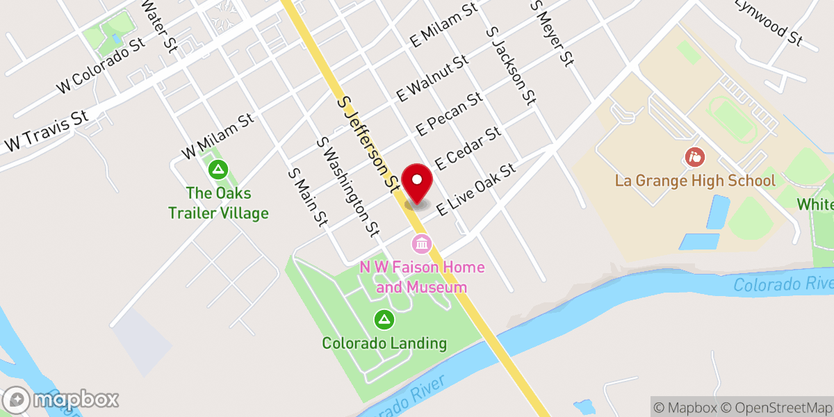 Map showing location of Double C Pest Control