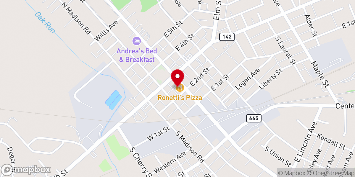 Map showing location of New Life Fellowship