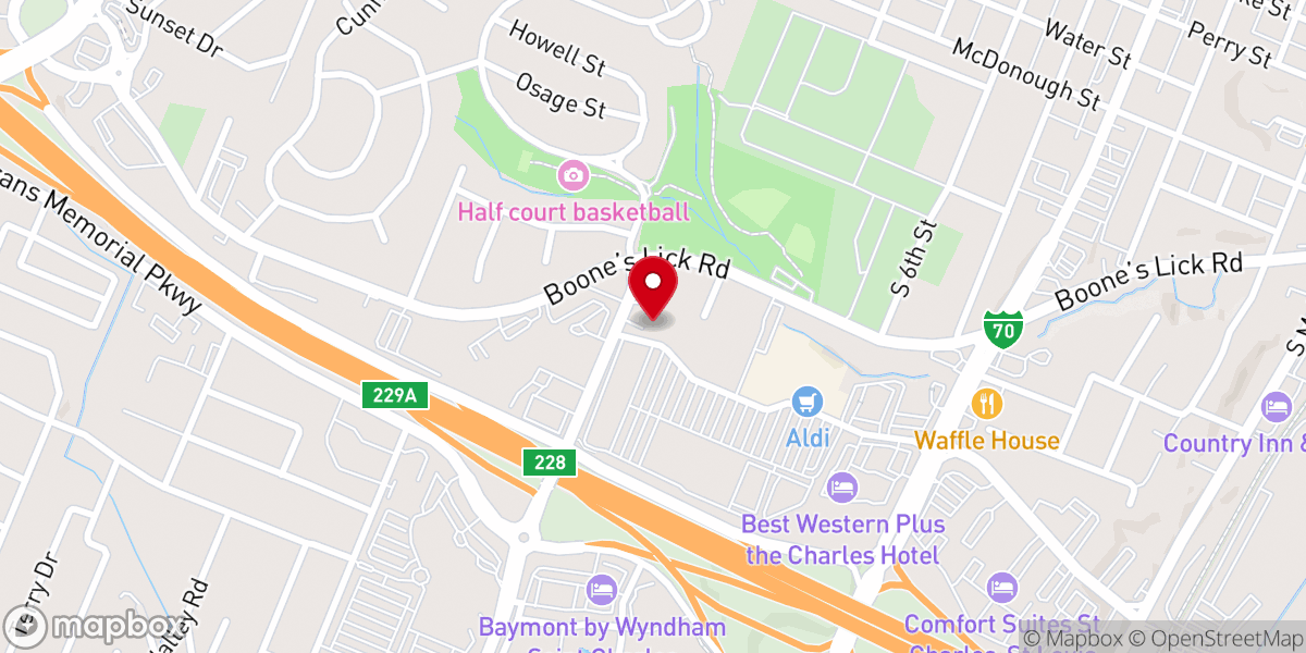 Map showing location of Restoration Church