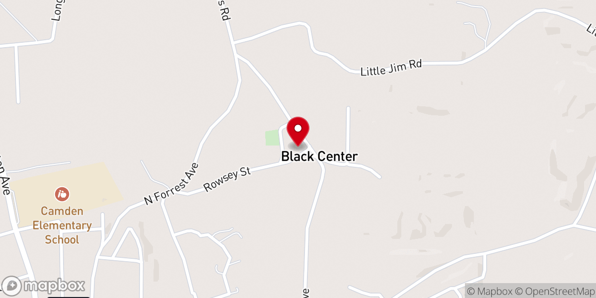 Map showing location of Toles Chapel Trinity Church