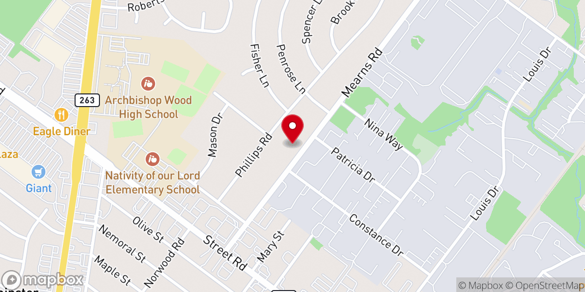 Map showing location of St Thomas Evangelical Church of India Inc