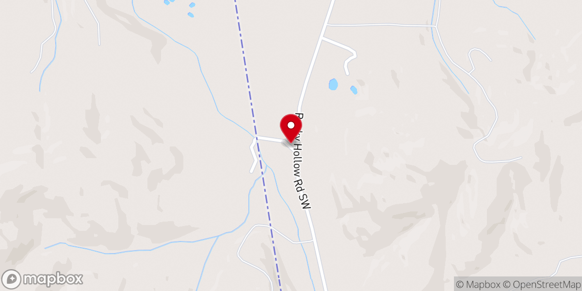 Map showing location of Angel Farm Venue