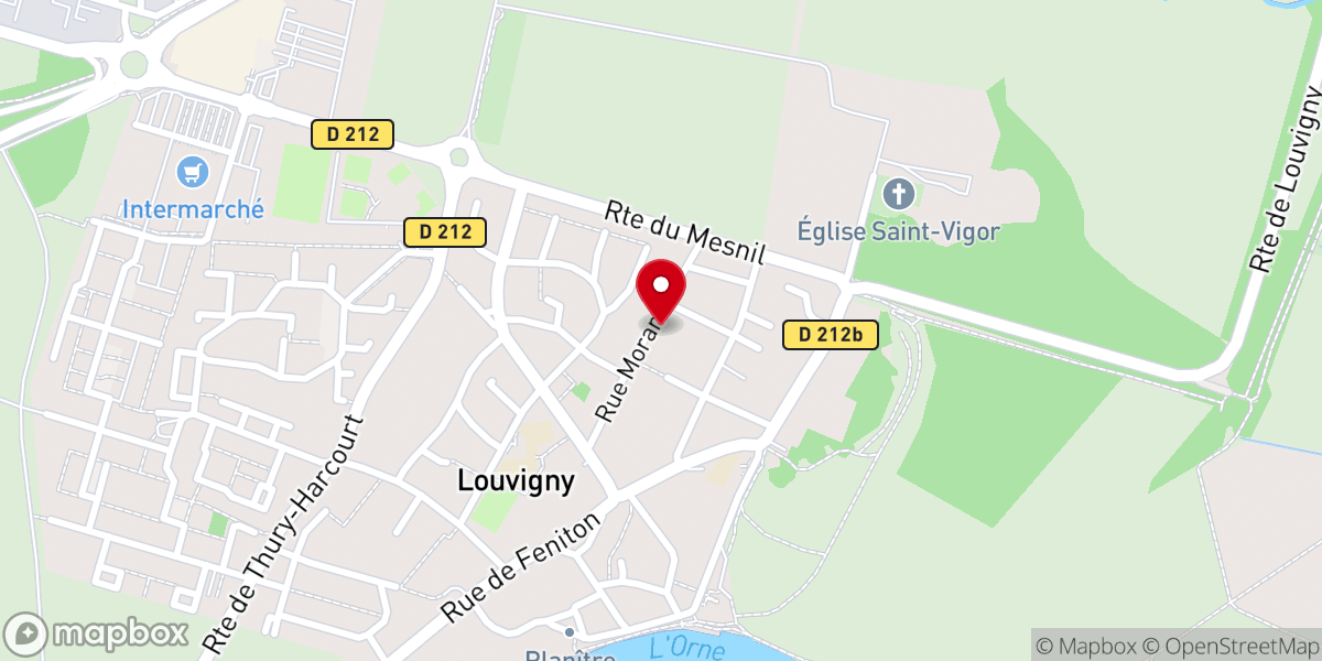 Map showing location of CEP Le Phare