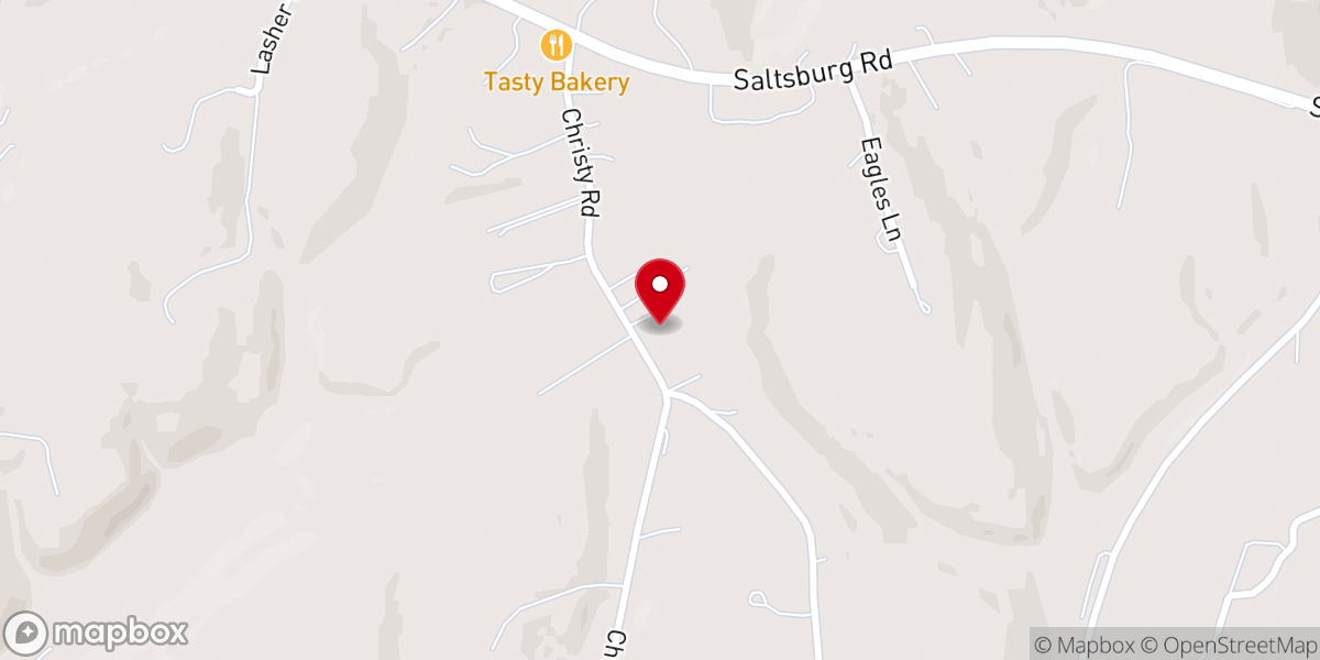 Map showing location of Communitt Bible Church