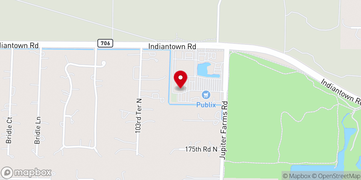 Map showing location of Calvary Church