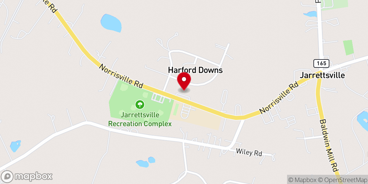 Map showing location of Salem Lutheran Children's Center
