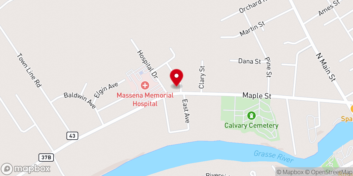 Map showing location of Victory Point Church