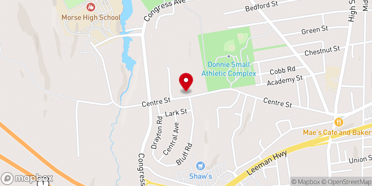 Map showing location of Bath Foursquare Gospel Church