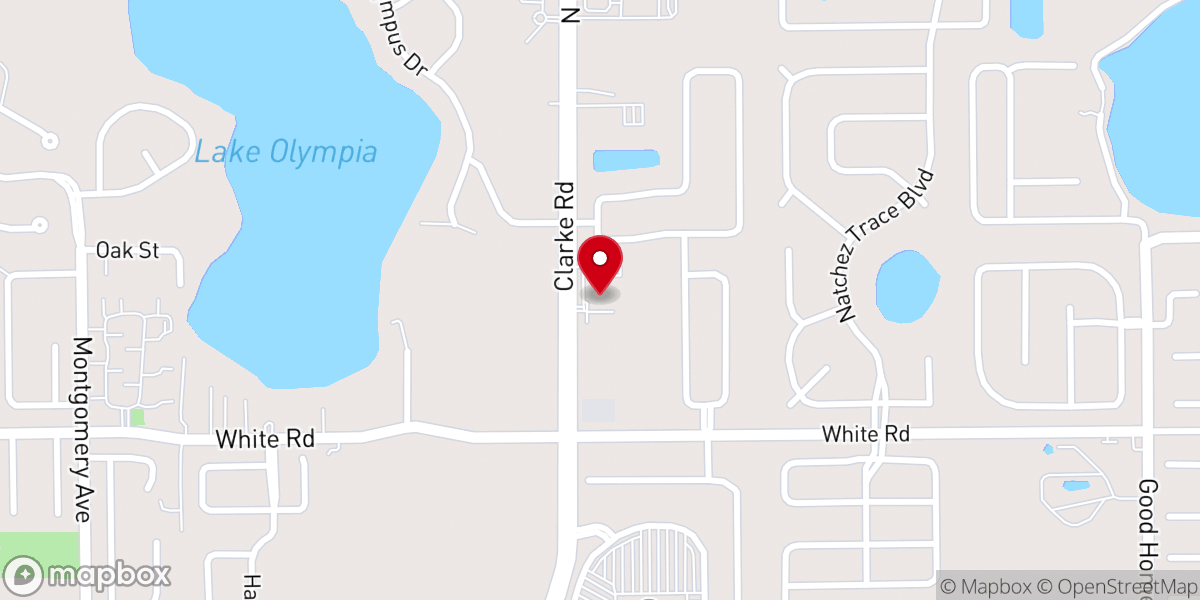 Map showing location of American Pentecostal Bible Church