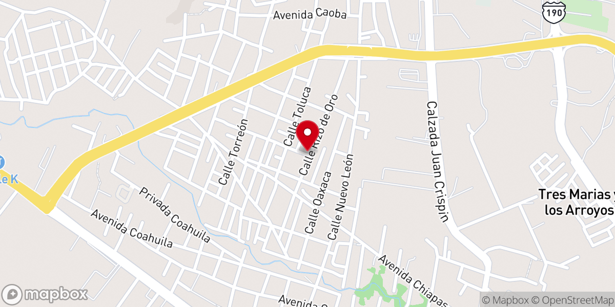 Map showing location of Plande ayala