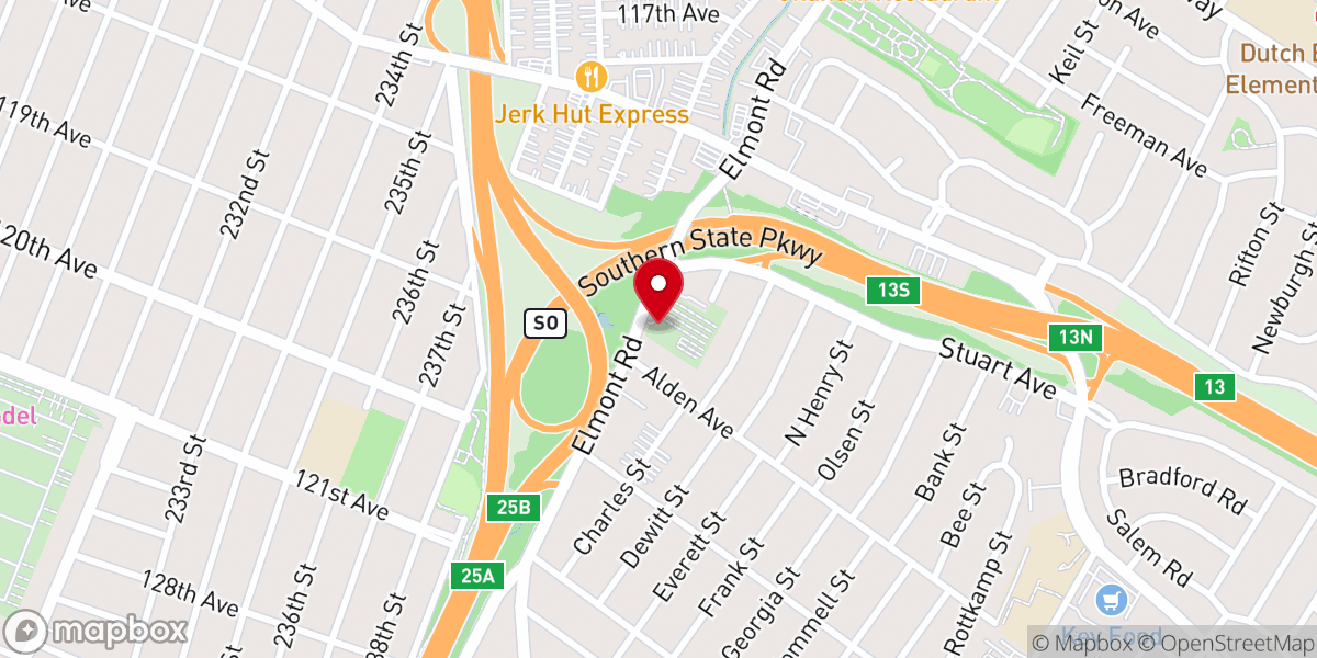 Map showing location of Parish Resource Center of LI