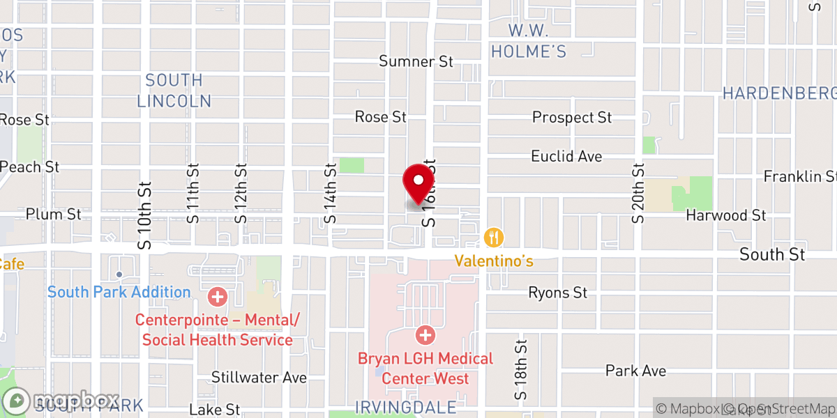 Map showing location of No Greater Love